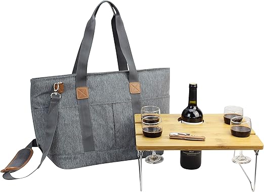 insulated picnic tote