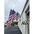 36 Inch Boat Flag Pole With Rod Holder - Floating Flagpole For Boats