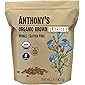 Anthony's Organic Brown Whole Flaxseed, 2 lb, Batch Tested and Gluten Free, Raw, Non GMO, Sproutable, Keto Friendly
