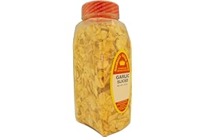 Marshalls Creek Spices Seasoning, Garlic Sliced, XL Size, 14 Ounce