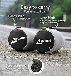Litume Travel Blanket Lightweight and