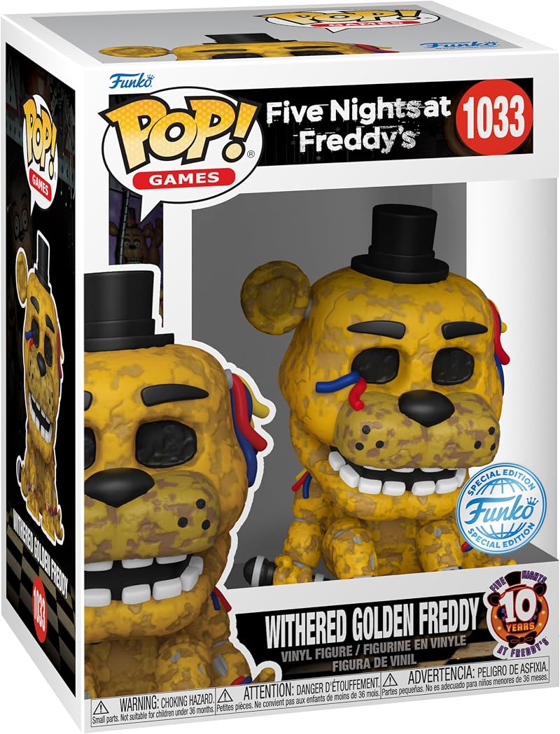 Funko POP! Games Five Nights at Freddy's Withered Freddy Vinyl Figure