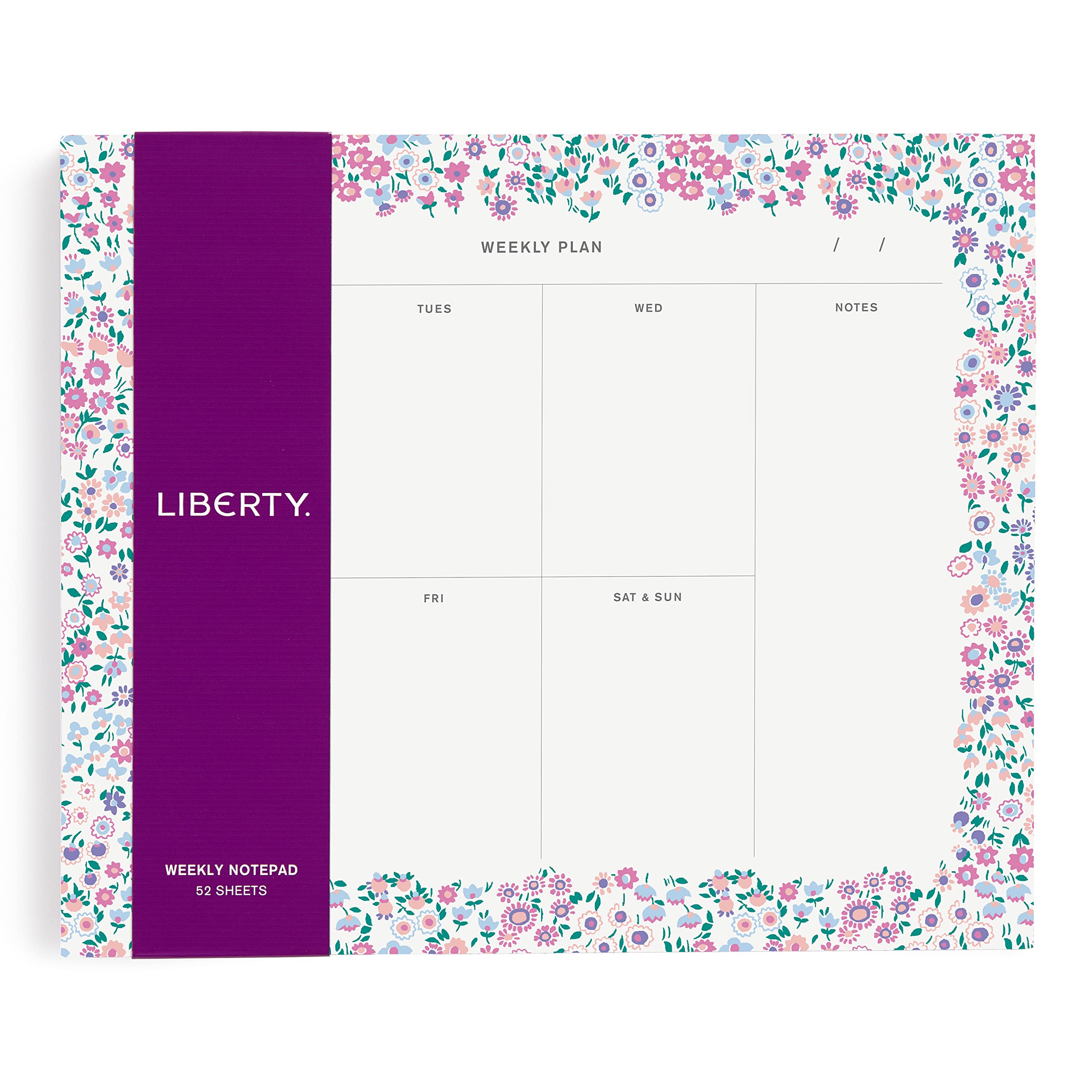 Galison Liberty Cooper Dance Weekly Notepad