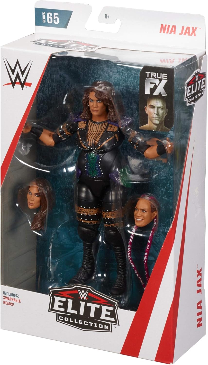WWE Elite Figura de acción luchadora Nia Jax™, Juguetes niños +8 años (Mattel GCL27): Amazon.es: Juguetes y juegos