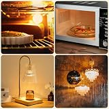 Liuyife G9 40W Halogen Oven Bulbs 2700K 300C Heat Resistant 5 Pack view 4
