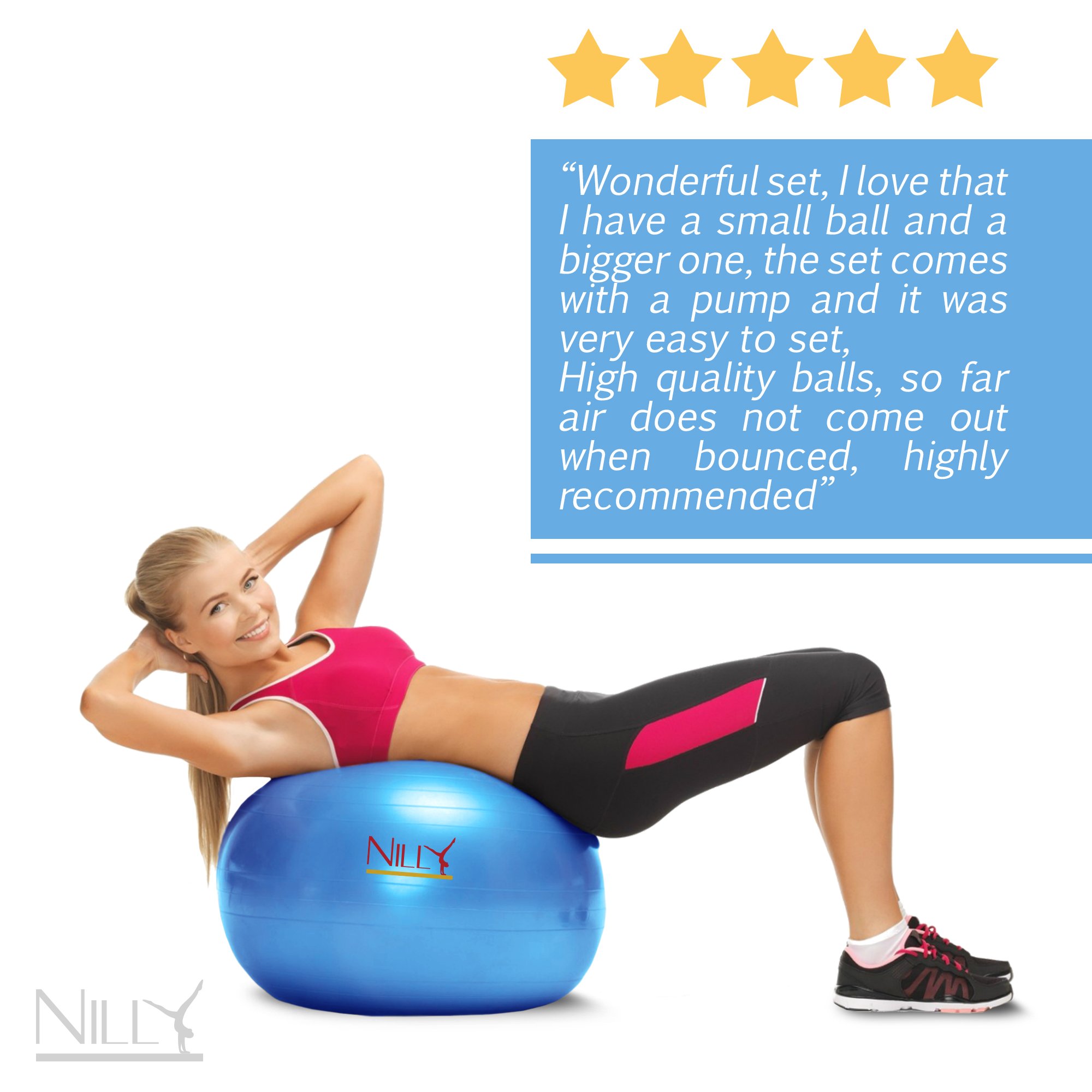 yoga ball set