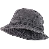 Trendy Apparel Shop 100% Cotton Pigment Dyed Washed Bucket Hat