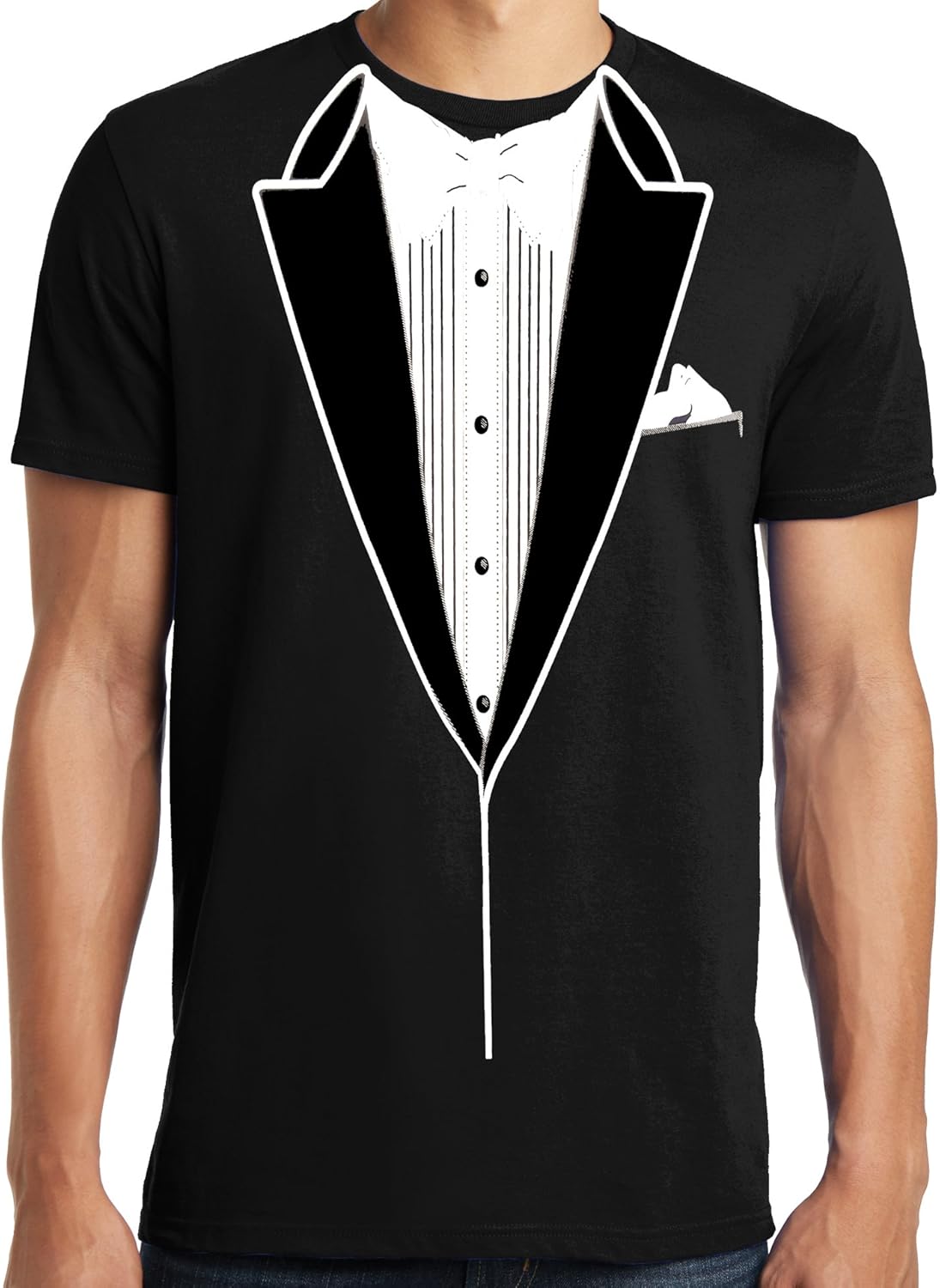 Funny Big and Tall King Size Tuxedo TShirt Big Clothing
