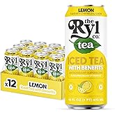 Ryl Iced Tea, Lemon, Antioxidant Superblend, Zero Sugar, Low Carb, Zero Calorie Iced Tea, 16.0 Fl Oz (12-Pack)