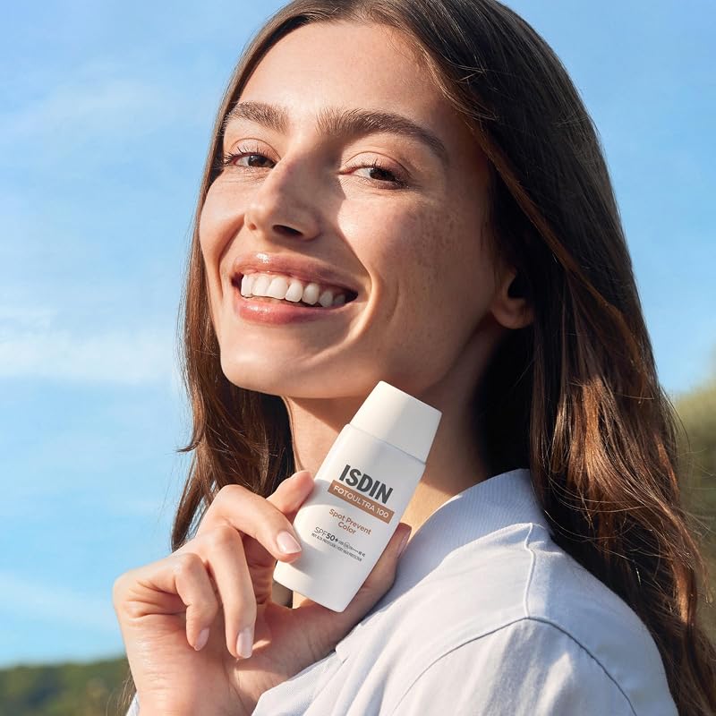Fotoultra 100 Spot Prevent Color SPF 50+ (50 ml) | Crème Solaire Teintée pour Aider à Prévenir les Taches sur le Visage