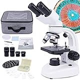 MAXLAPTER Compound Binocular Microscope, 40X-1000X
