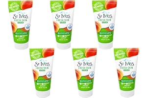 St. Ives Fresh Skin Scrub, Deep Exfoliator Skin Care for Clean, Glowing Skin, Apricot, 1 OZ - 6 Pack