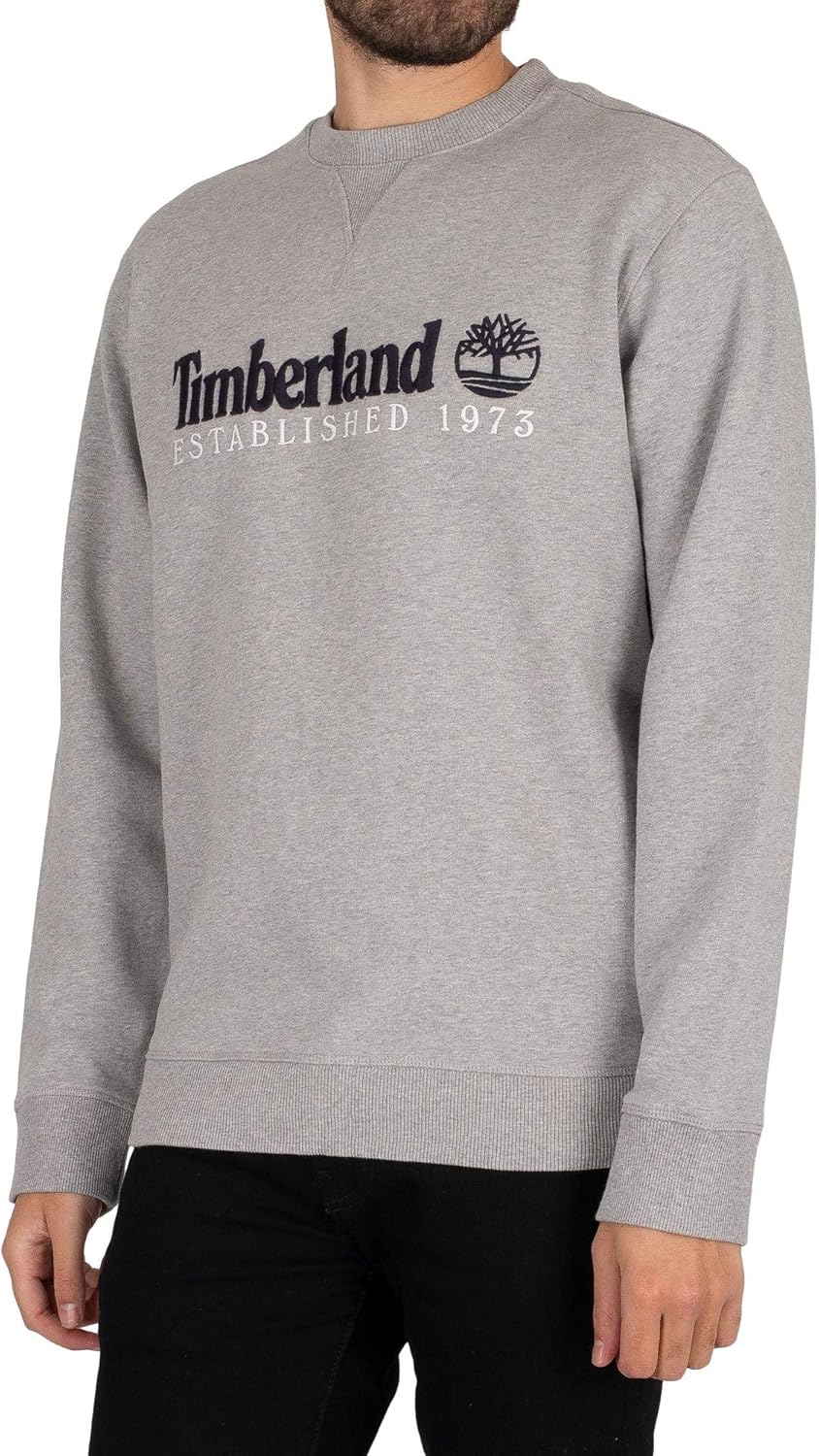Timberland Men's Established 1973 Sweatshirt, Grey, XXL Amazon.co.uk Clothing