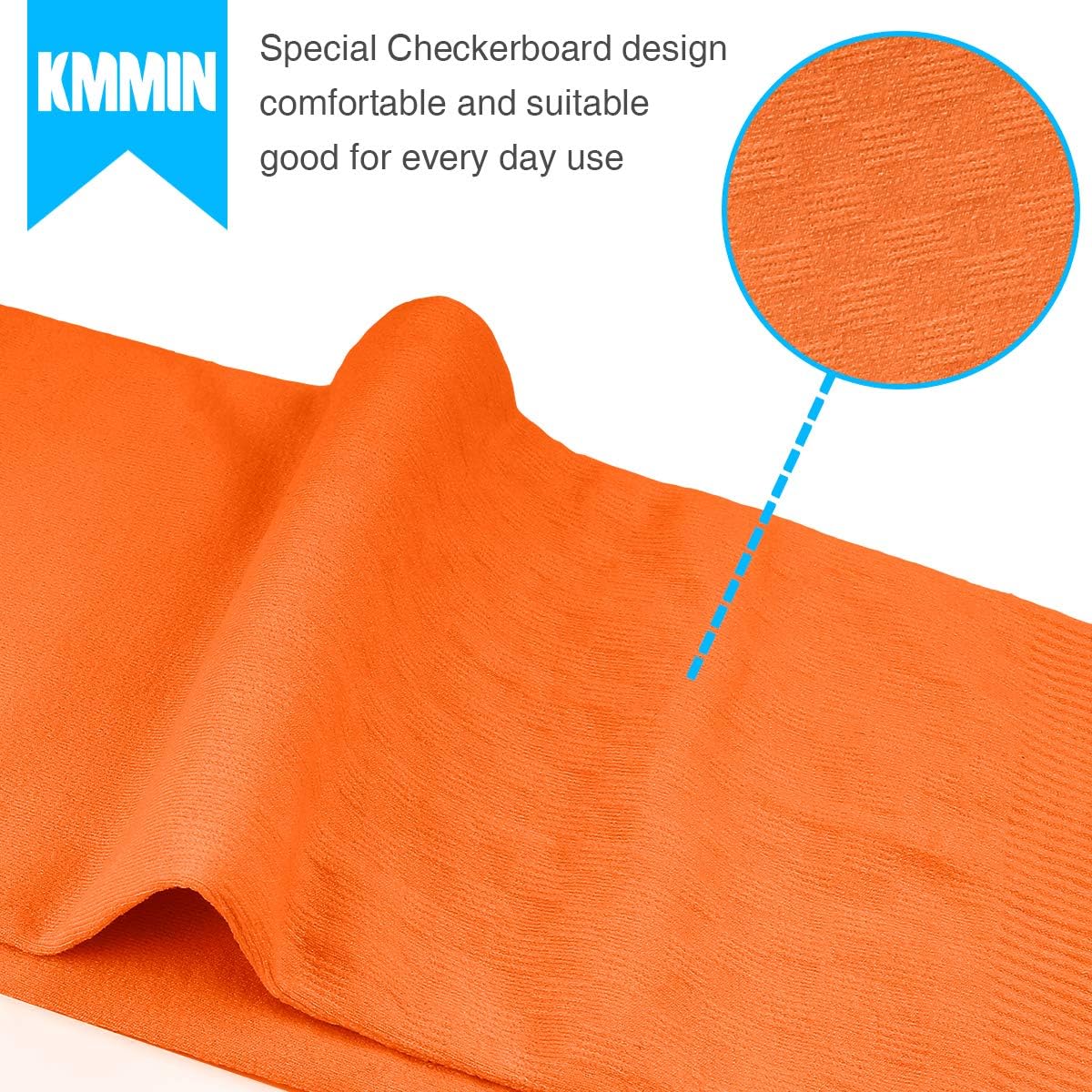 KMMIN Arm Sleeves UV Protection for Driving Cycling Golf Basketball Warmer Cooling UPF 50 Sunblock Protective Gloves for Men Women Adults Covering Tattoos, Black/White/Orange/Navy: Clothing