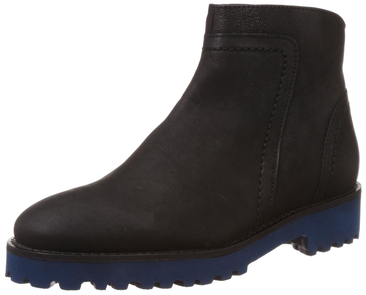 hush puppies women's betty black leather boots - 5 uk/india (38 eu)(5046958)