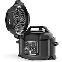 Ninja OP302 Foodi 9-in-1 Pressure, Broil, Dehydrate, Slow Cooker, Air Fryer, and More, with 6.5 Quart Capacity and 45…