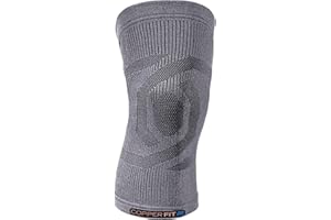 Copper Fit Mobilizer Knee Sleeve – ProSeries with Removable Side Stabilizers Knee Support for Advanced Recovery – Mobility, Knee Pain, Swelling, Inflammation, Circulation, Arthritis, Tendonitis (L/XL)