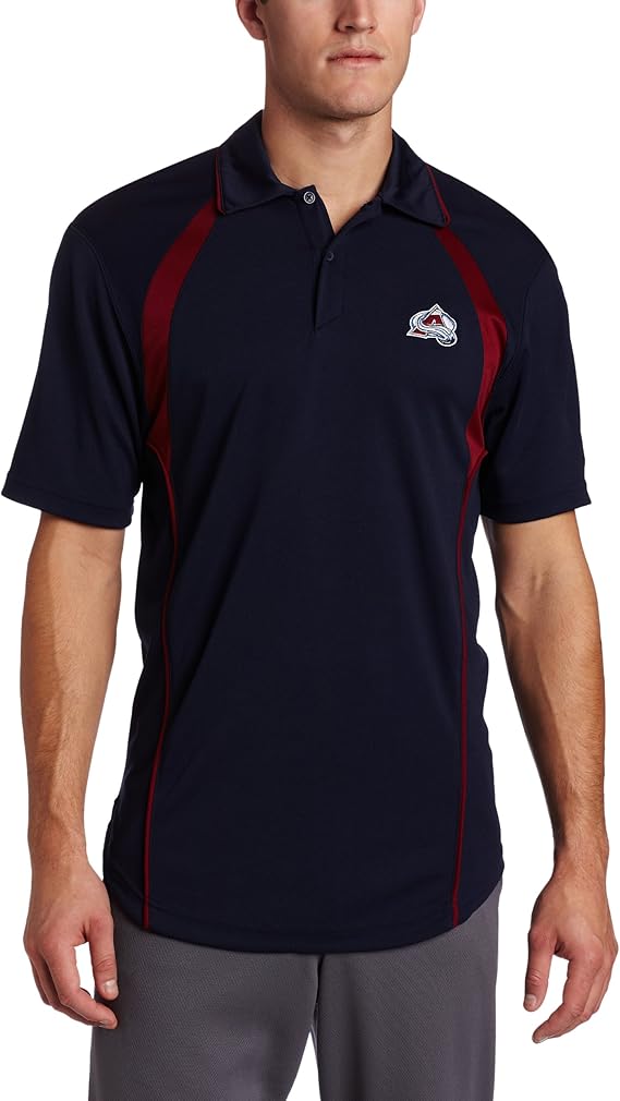 Amazon.com : Reebok NHL Men's Colorado Avalanche Trainer Polo Shirt : Sports Fan Polo Shirts 