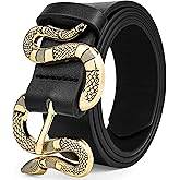 Farcauo Snake Belt Womens Belts Women Cool Belt for Dresses Jeans Shorts Fashion Trendy Belts Outfits Accessories