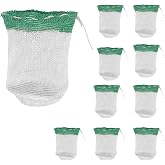 String Tie Lantern Mantles for Coleman Fueled Lantern (10 Total Mantles) | Camping Lantern Accessories, Ideal for Camping, Hiking, and Power Outages, String Tie Design for Tool-Free Installation