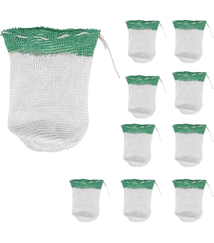 9 Stuks Propaan Lantaarnmantels + 2 Clips – 3-laags, Accordeonvorm, Rood/groen, Voor Coleman 2000/2500/2555/2600
