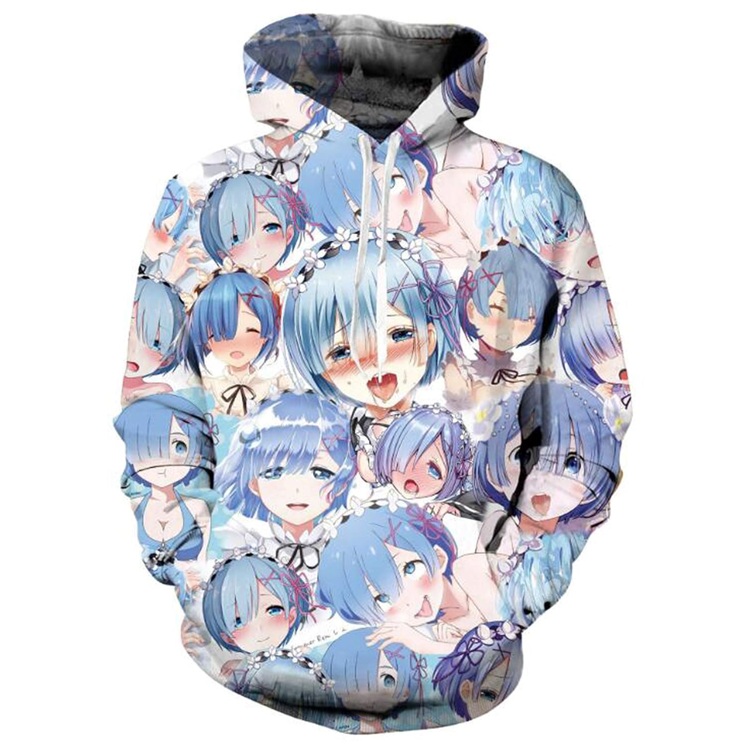 Sunkee Anime Ahegao Cosplay Disfraz Cool 3D Impreso Sudadera con ...
