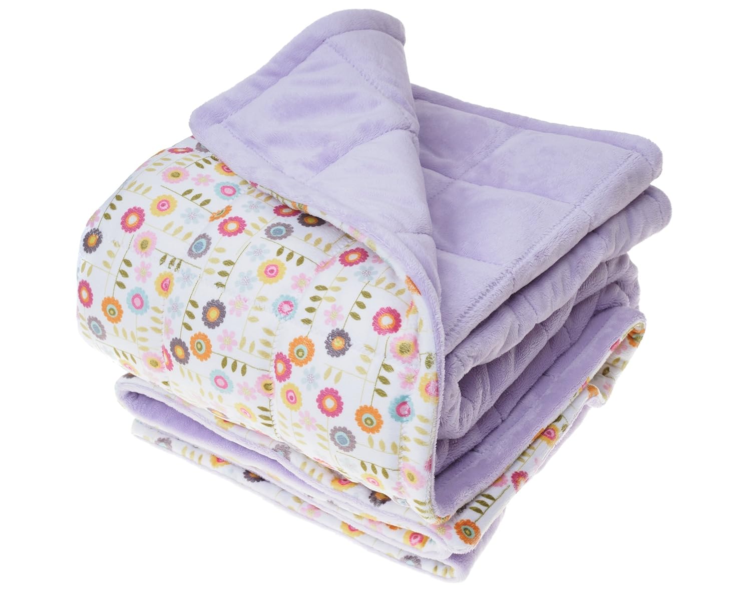 Minky weighted sensory blanket for kids - XS 24x36, S 32x40, M 36x48
