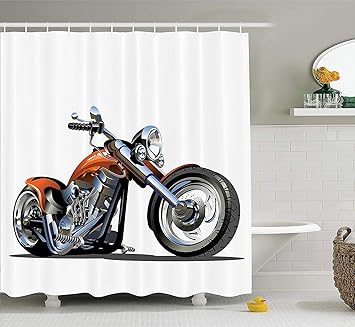 Amazon Si Fang Antlers 装飾シャワーカーテンセット 鹿のイラスト