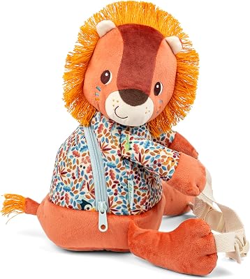 , Jack el León, Mochila Infantil Suave, Desde 10 meses