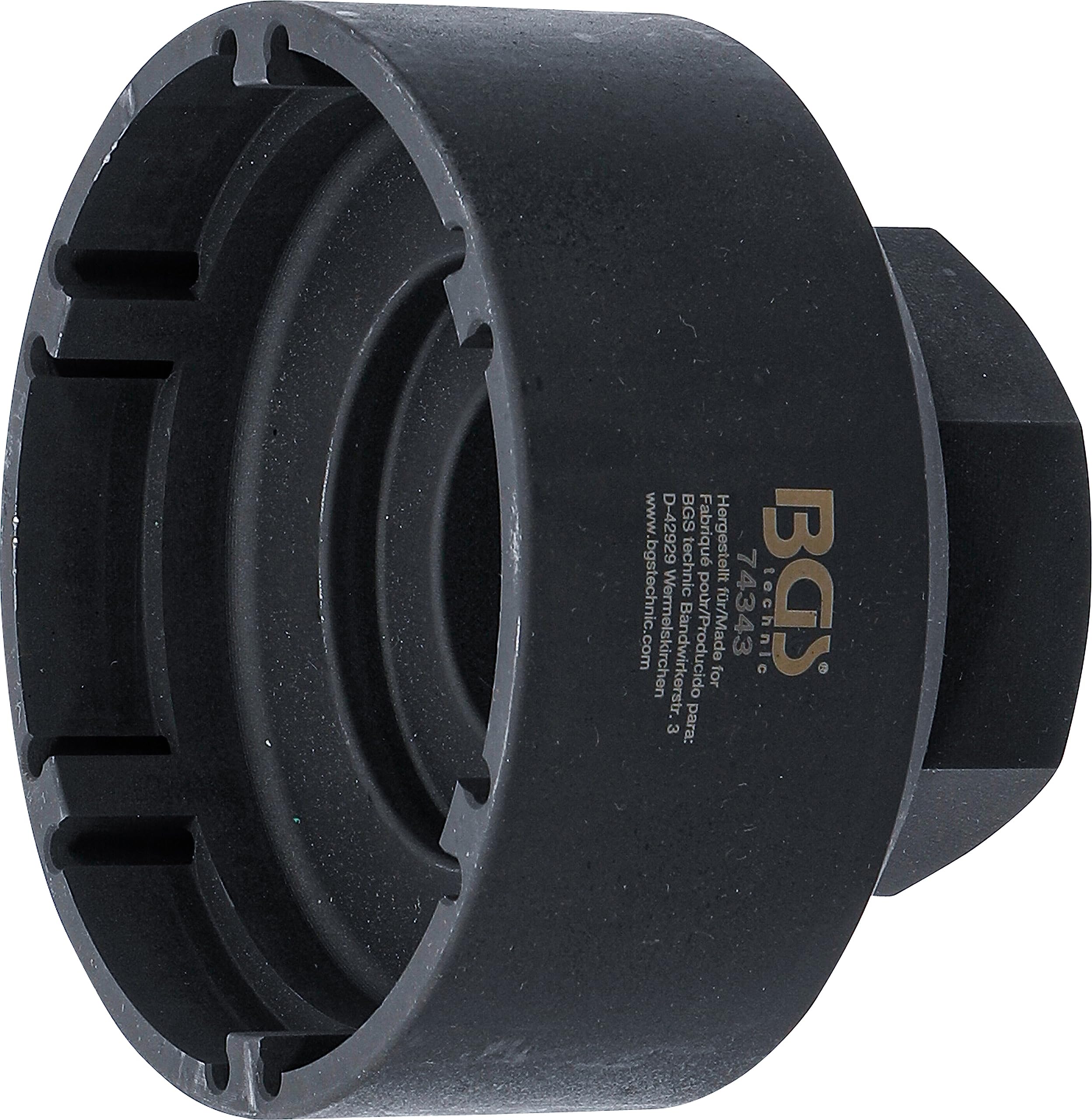 BGS 74343 | Groove Nut Socket | for MAN TGA Front Axle | 101 / 110 mm