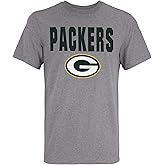 New Era NFL Men's 50 Yard Line Dri-Fit Short Sleeve T-Shirt, Green Bay Packers, Small