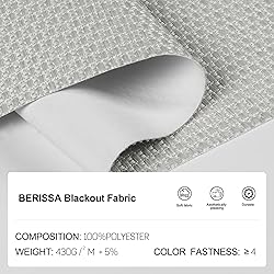 BERISSA Roman Shades for Interior Windows, Room