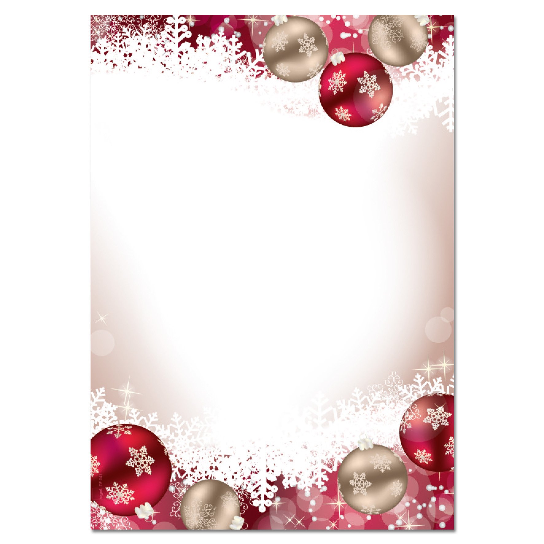 SIGEL DP041 Christmas writing paper "Frozen", A4, 90 gsm, 100 sheets