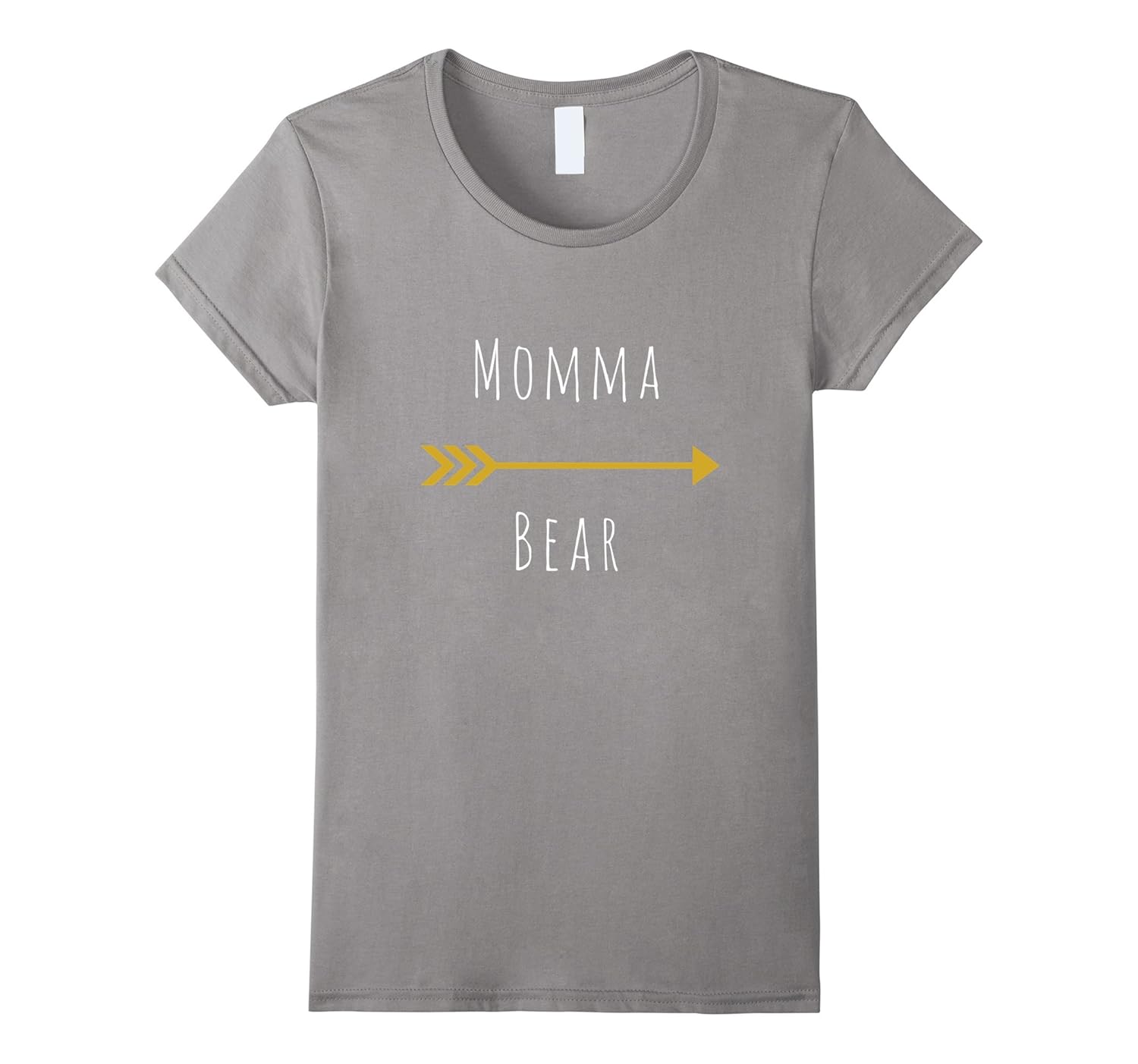 Womens Momma Bear T-shirt-Rose