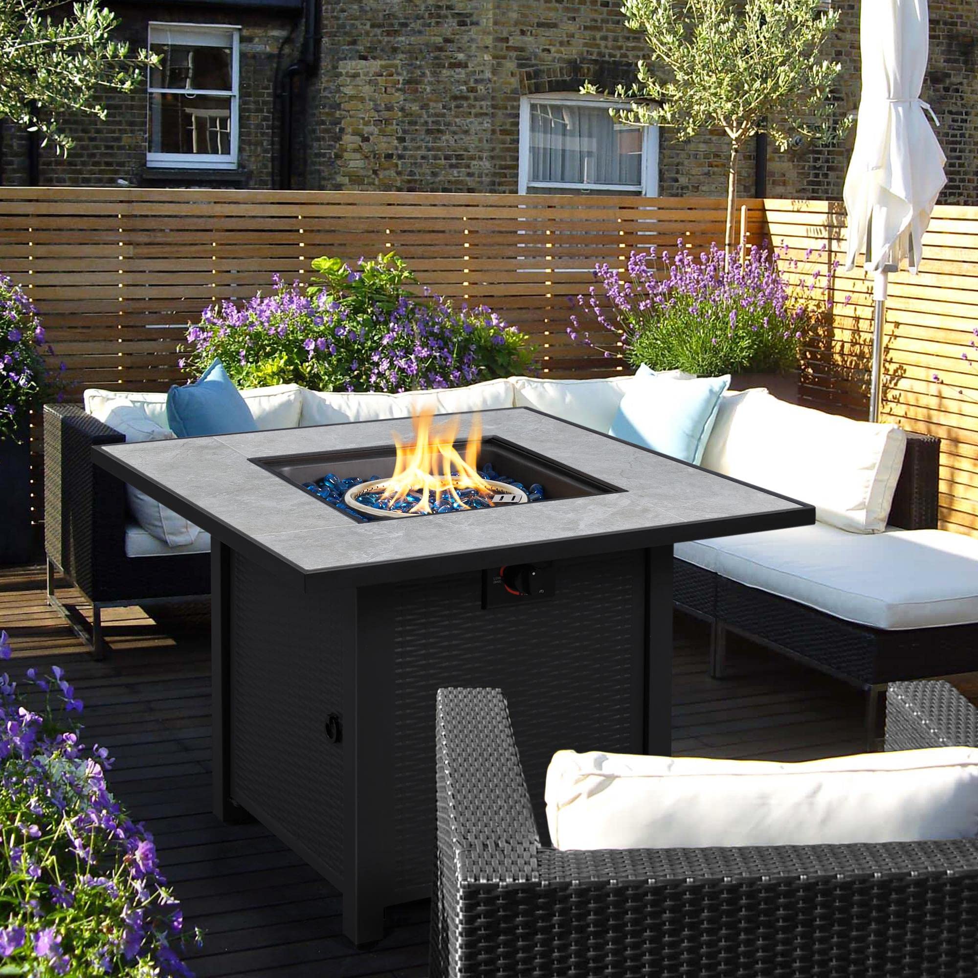 Mainstays 28 Square Propane Table Outsunny 31 Inch Outdoor Propane