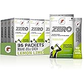 Gatorade Zero Sugar Powder, Lemon Lime, (96 Servings) | Electrolyte Powder Drink Mix, No Artificial Flavors, No Added Colors, Zero Sugar, Sports Drinks, Hydration