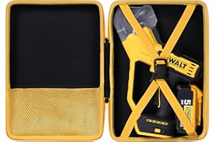 khanka Hard Storage Case Replacement for DEWALT 20V MAX Cordless Pruning Shears Garden Tool (DCPR320B), Case Only