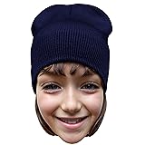 COUVER Unisex Knitted Solid Acrylic Beanie – Warm