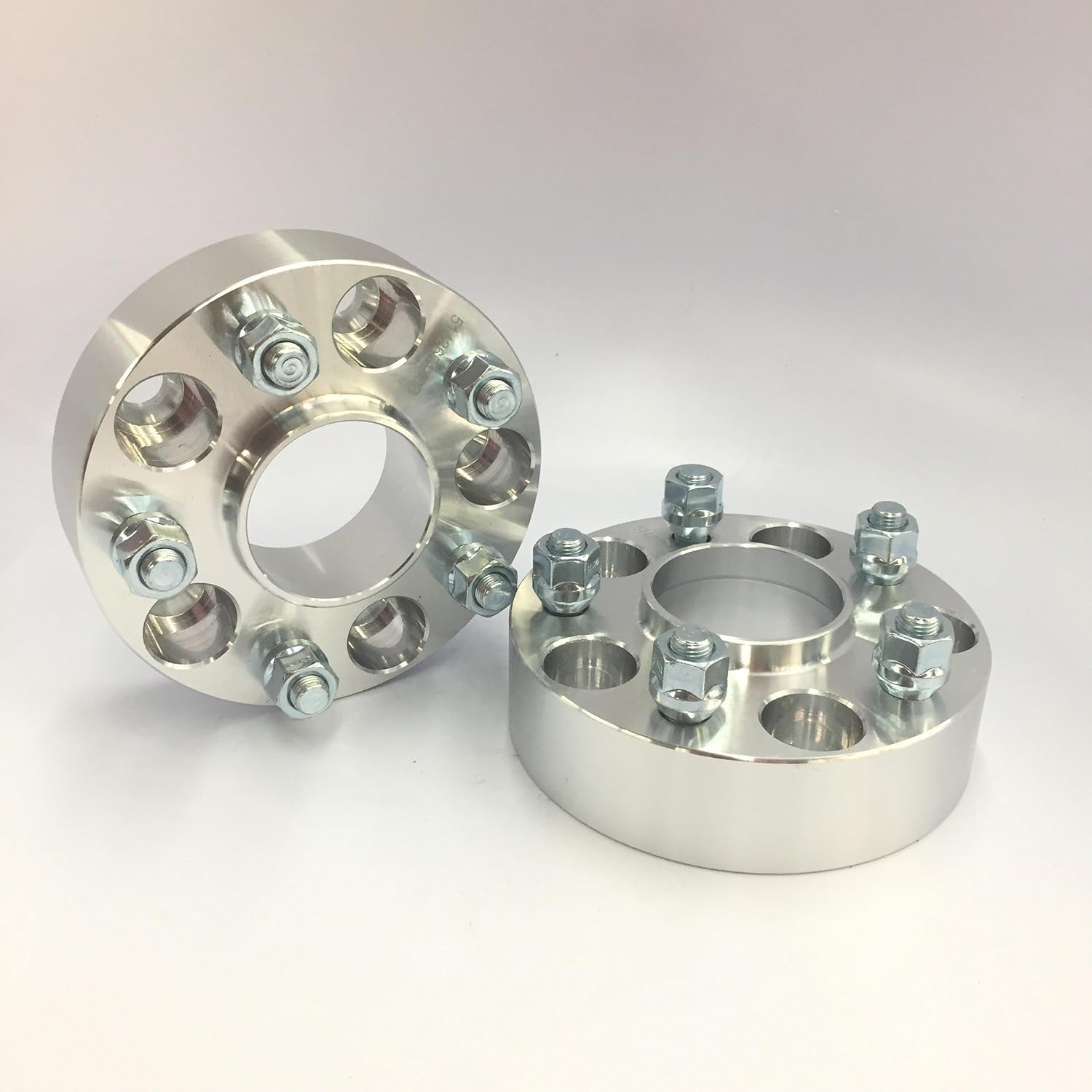 2 Pieces 1.5" 38mm Custom Hub Centric Wheel Spacers Adapters Bolt Pattern 5x120 to