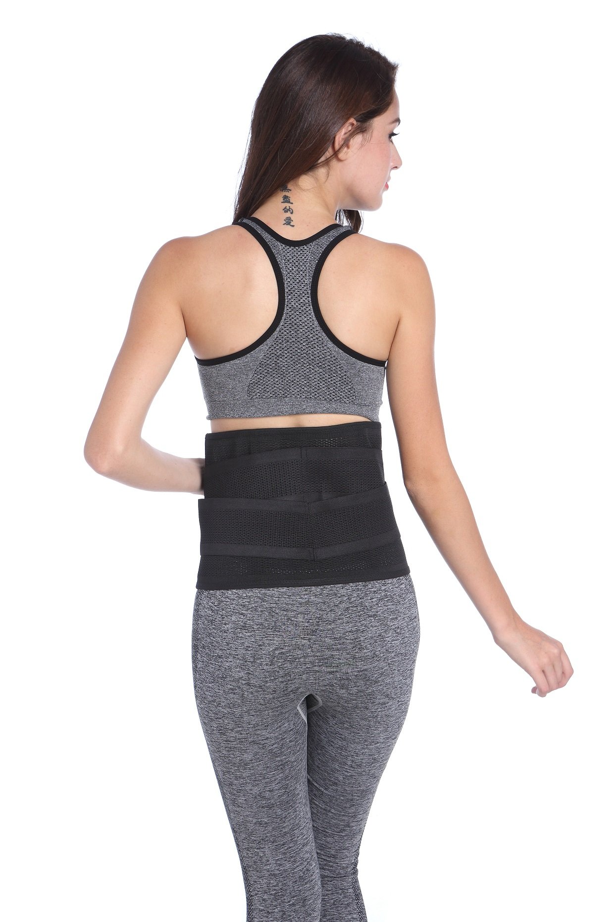 Renjie Waist Trimmer Trainer Cinchers Exercise Fitness Belt for Men and