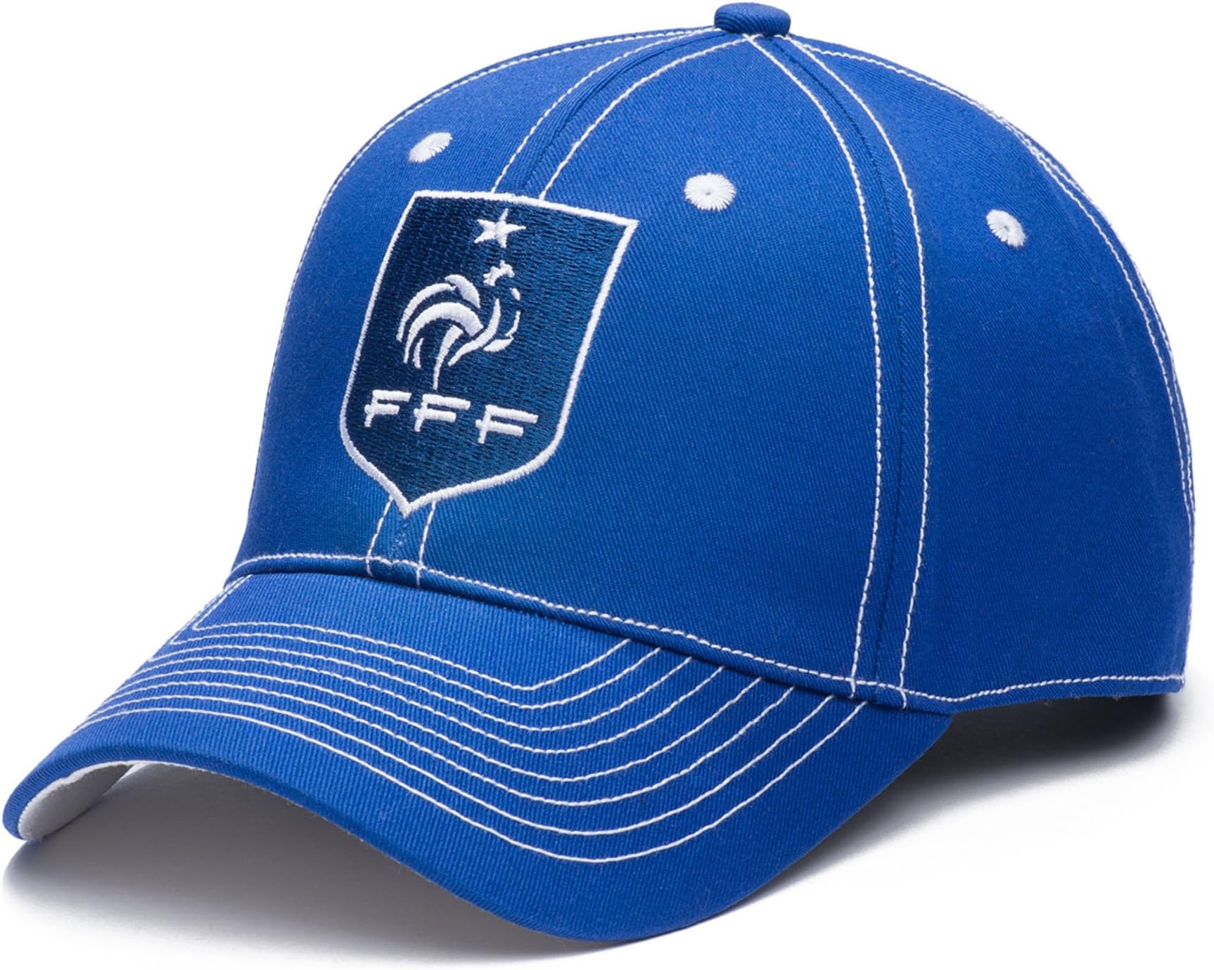 France Adjustable Snapback 2 Tone Flatbill Soccer Hat