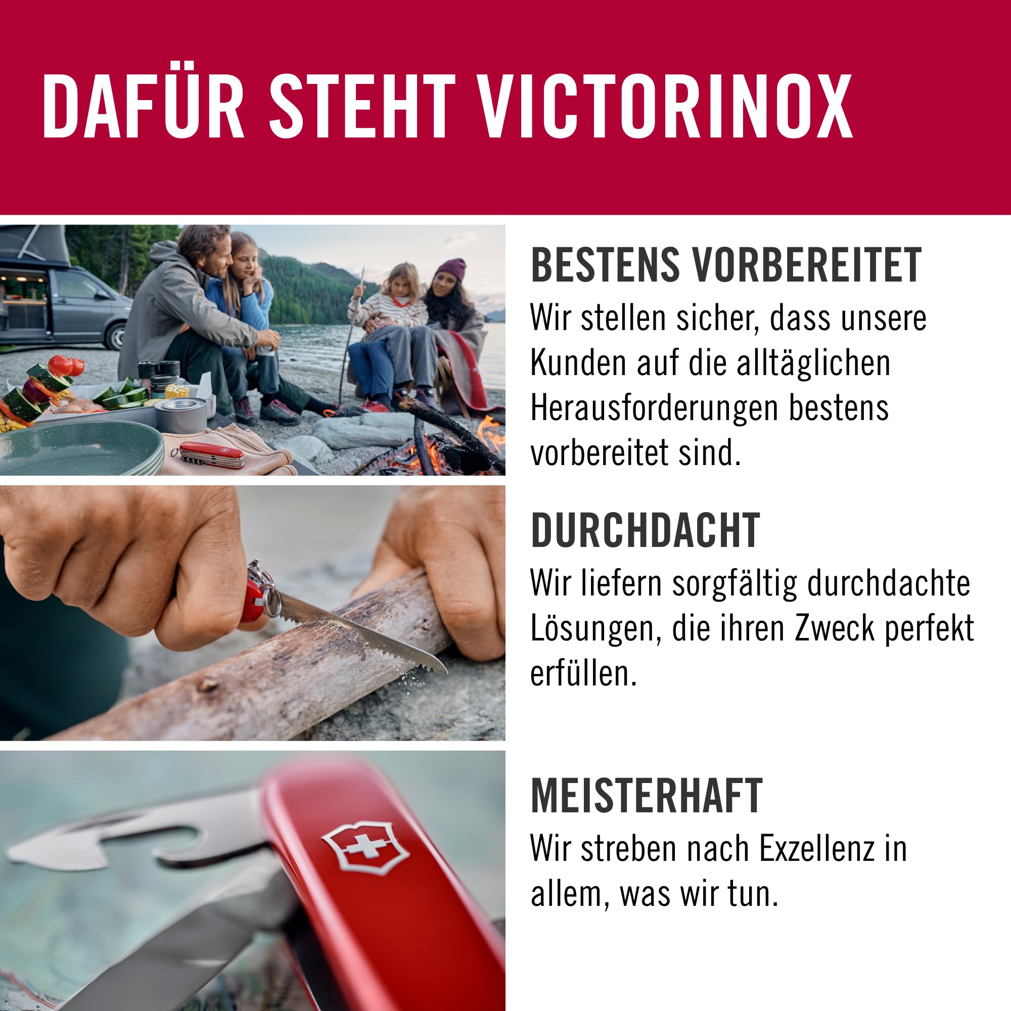Victorinox Schweizer Taschenmesser Huntsman, Multitool, Swiss Army Knife mit 15 Funktionen, Klinge, Korkenzieher, Dosenöffner, Faltschachtel, Navy Camouflage 6