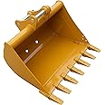 36" Mini Excavator Bucket for Caterpillar Model CAT304 Mini Excavator with 40mm Pins (Pins Included)