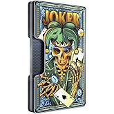 Freja Svendsen Printed Aluminum Wallet for Men - Slim Money Clip & Card Holder with Printed Finish. Enhanced RFID Blocking, Compact, Unique & Minimalist Wallets