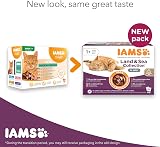 IAMS Adult Wet Cat Food Land & Sea in Jelly 72 x 85g view 2