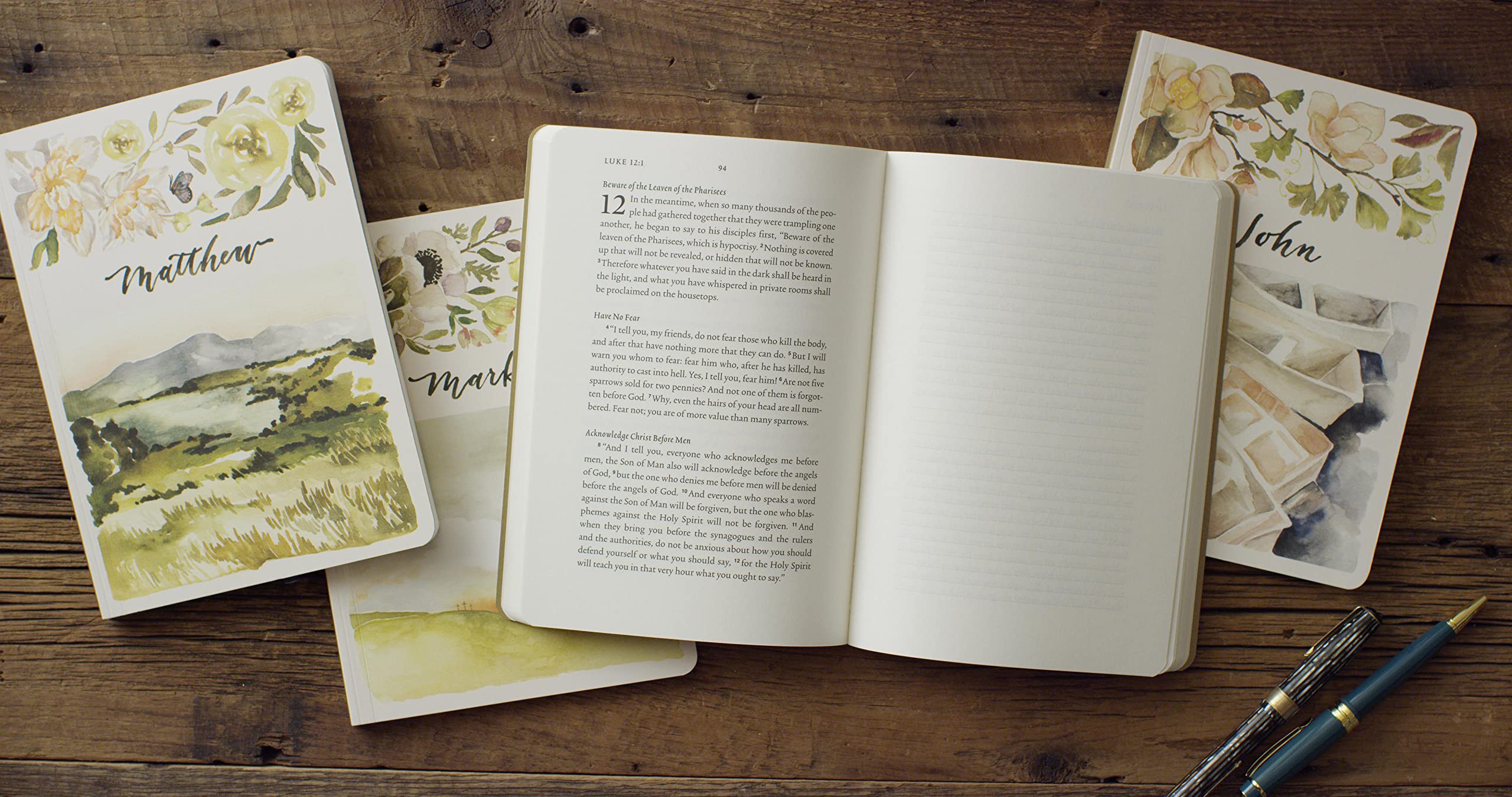 ESV Scripture Journal: New Testament Set (Artwork by Ruth Chou Simons) (Paperback) ESV Scripture Journal: New Testament Set (Artwork by Ruth Chou Simons) (Paperback) Paperback