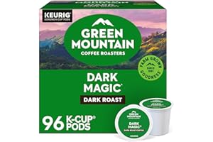 Green Mountain Coffee Roasters Dark Magic Coffee, Keurig Single-Serve K-Cup pods, Dark Roast, 96 Count