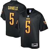 Men's Jayden Daniels Black Washington Commanders Pro Line Jersey
