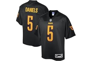 NFL PRO LINE Men's Jayden Daniels Black Washington Commanders Pro Line Jersey