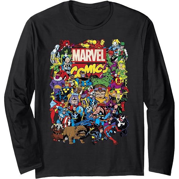Marvel Avengers Classic Stay On Task-Maglietta A Maniche Corte da Donna